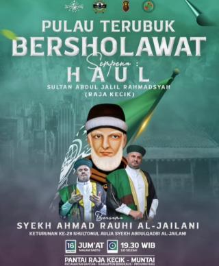 Pulau Terubuk Bersholawat Peringati Haul Sultan Abdul Jalil Rahmadsyah